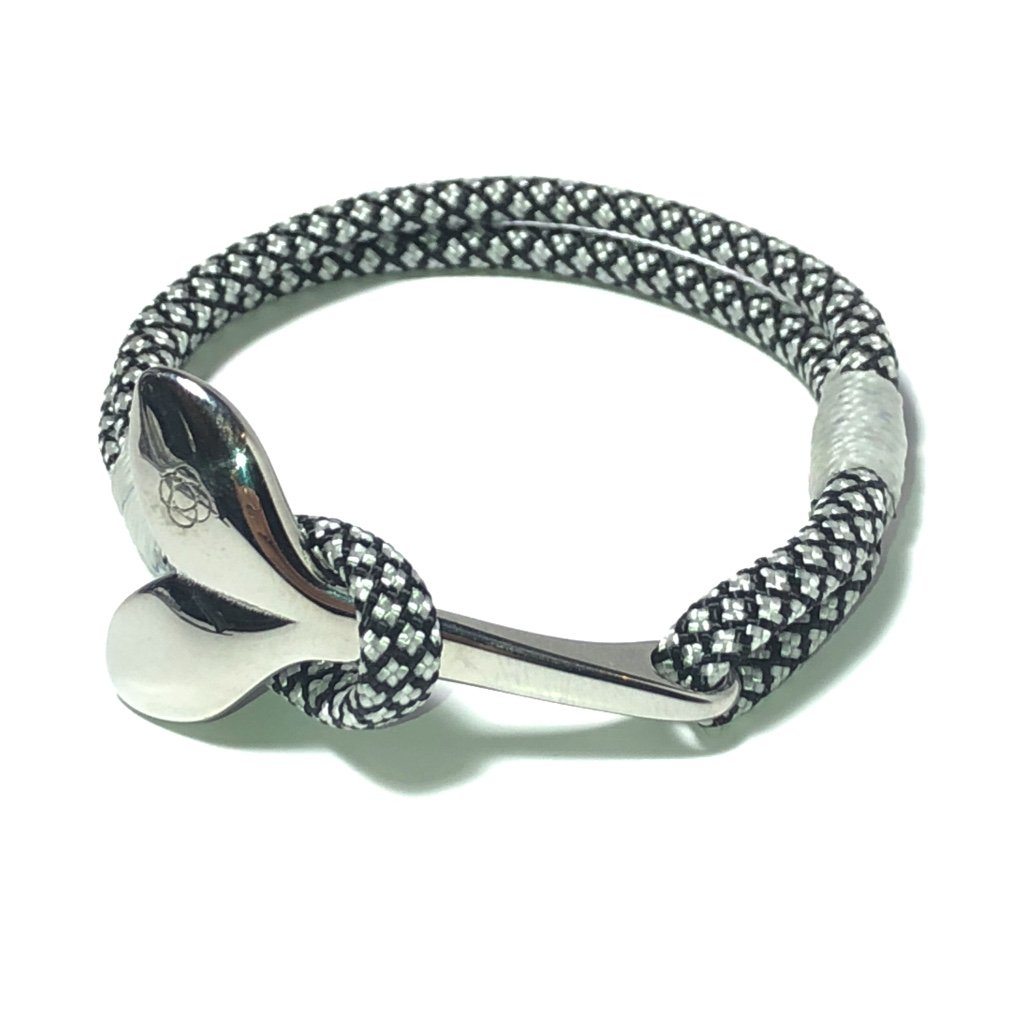 Mystic Knot Work Whale's Tail Bracelets Stainless Steel