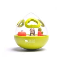 P.L.A.Y. Wobble Ball Treat Dispensing Enrichment Toy for Dogs-Boats n Barks