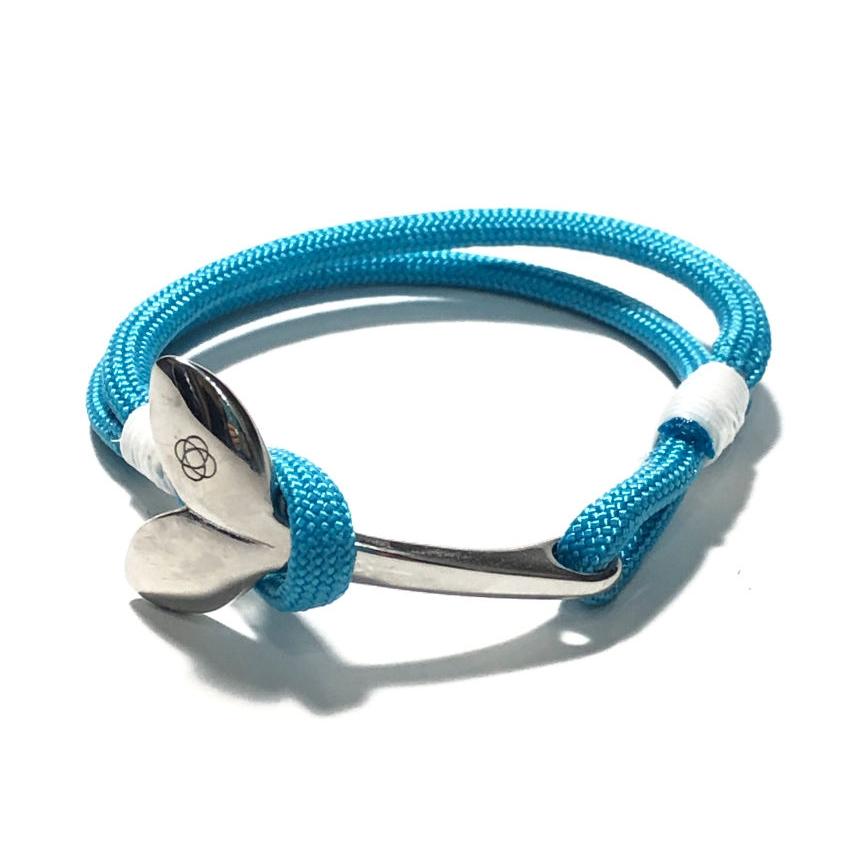 Mystic Knot Work Whale's Tail Bracelets Stainless Steel