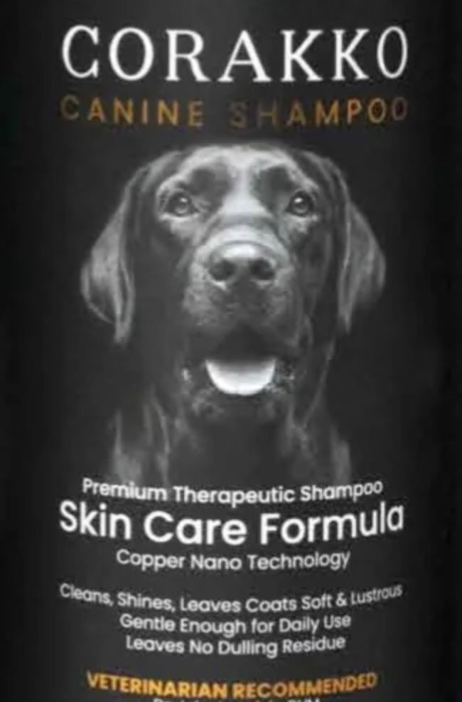 Corakko Canine Shampoo Helps to Treat Bacterial and Fungal Growth