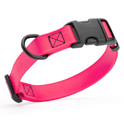 Biothane Waterproof Collar with Quick Release Buckle  Width 3/4"   Length 12"-19"