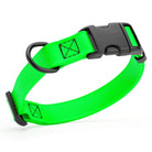 Biothane Waterproof Collar with Quick Release Buckle Width 5/8" Length 9"-14"-Boats n Barks