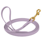 Waterproof Biothane Dog Long Lead 5/8" x 15' with Solid Brass Clip stitched onto Lead -much SAFER than using Grommets-Boats n Barks