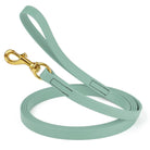 Waterproof Biothane Dog Long Lead 5/8" x 15' with Solid Brass Clip stitched onto Lead -much SAFER than using Grommets-Boats n Barks