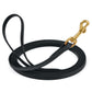 Waterproof Biothane Dog Long Lead 5/8" x 20' with Solid Brass Clip stitched onto Lead -much SAFER than using Grommets