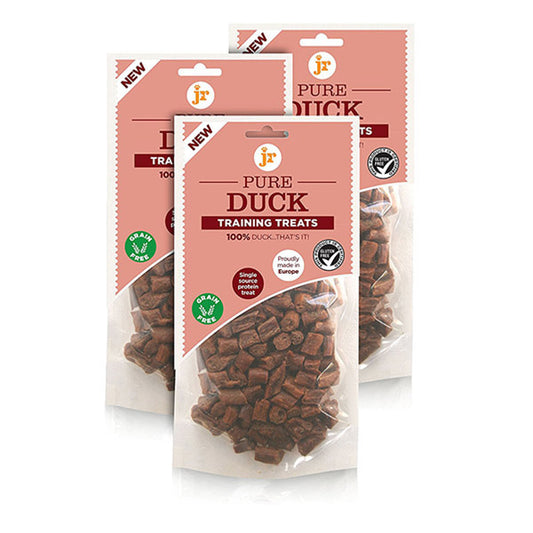 JR Pet Products Natural Training Treats for Dogs Duck