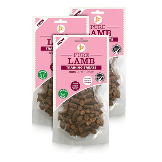 JR Pet Products UK Natural Training Treats for Dogs Lamb