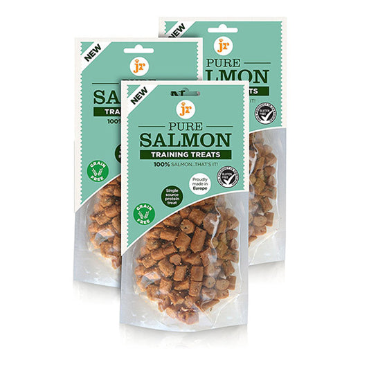 JR Pet Products UK Natural Training Treats for Dogs Salmon
