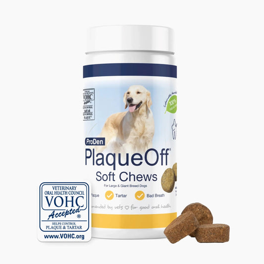 ProDen PlaqueOff System™ Dental Care Soft Chews Large Breeds 45ct