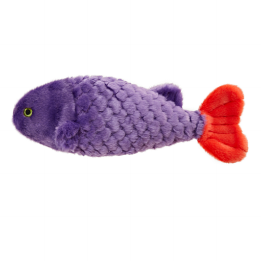 Fluff & Tuff Cici Tropical Fish Soft Dog Toy with Squeaker Machine Washable