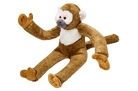 Fluff & Tuff Albert Monkey- Medium Plush Dog Toy-Boats n Barks