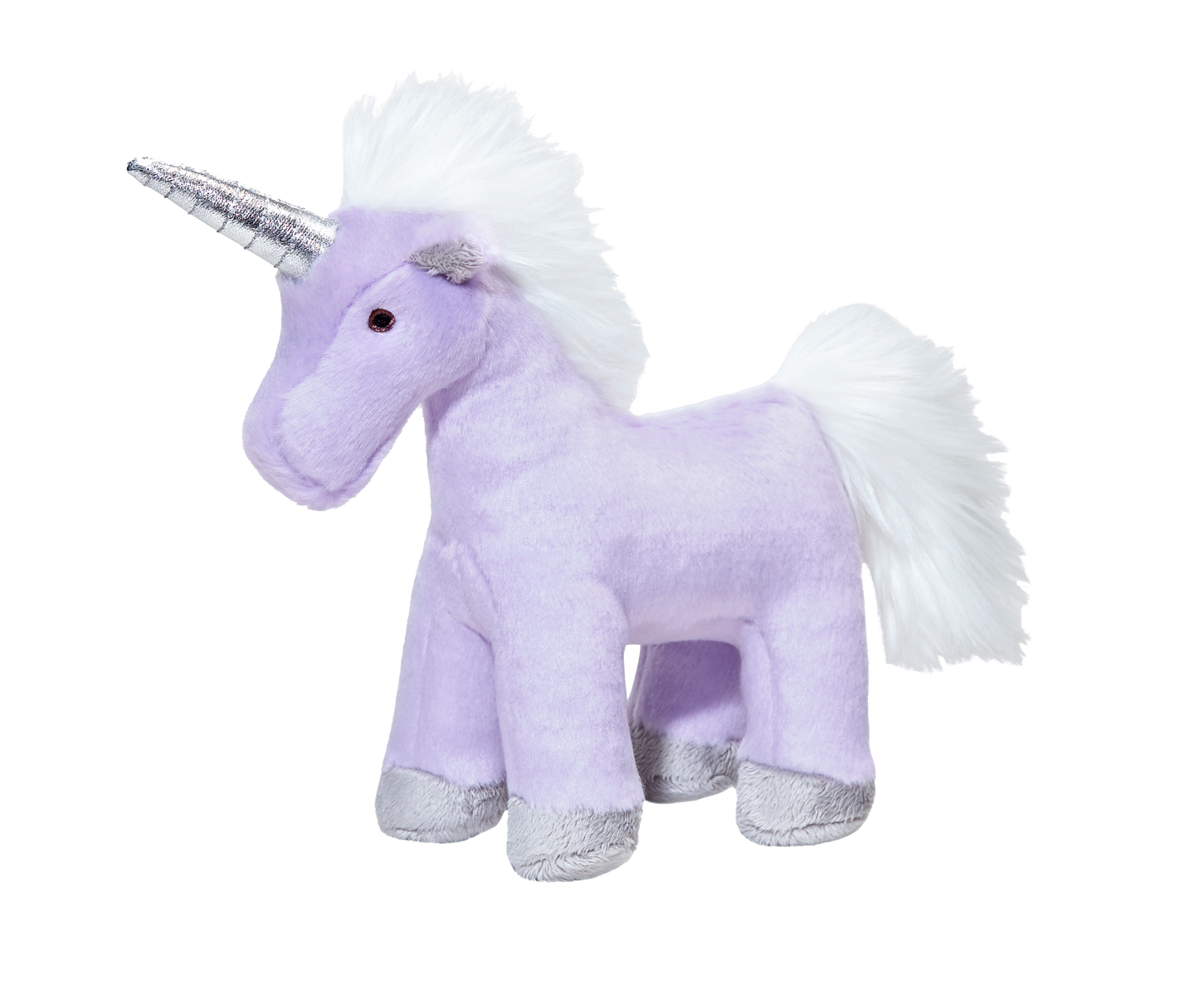 Fluff & Tuff Violet Unicorn - Medium Plush Dog Toy