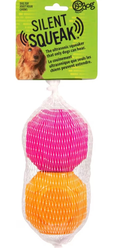 Silent Squeak Ball Toys for Dogs