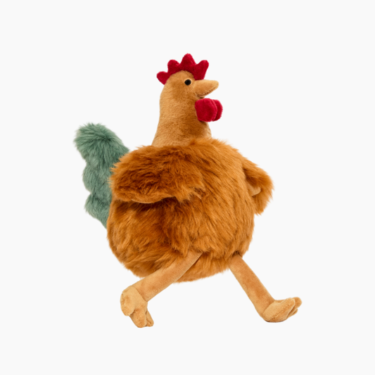 Fluff & Tuff Chandler Chicken- Medium Plush Dog Toy