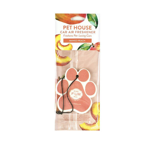 Pet House Car Air Freshener Mango Peach