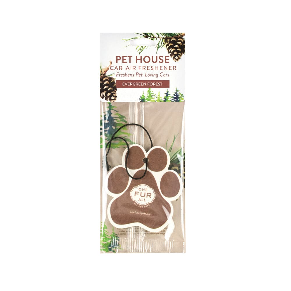 Pet House Car Air Freshener Evergreen Scent