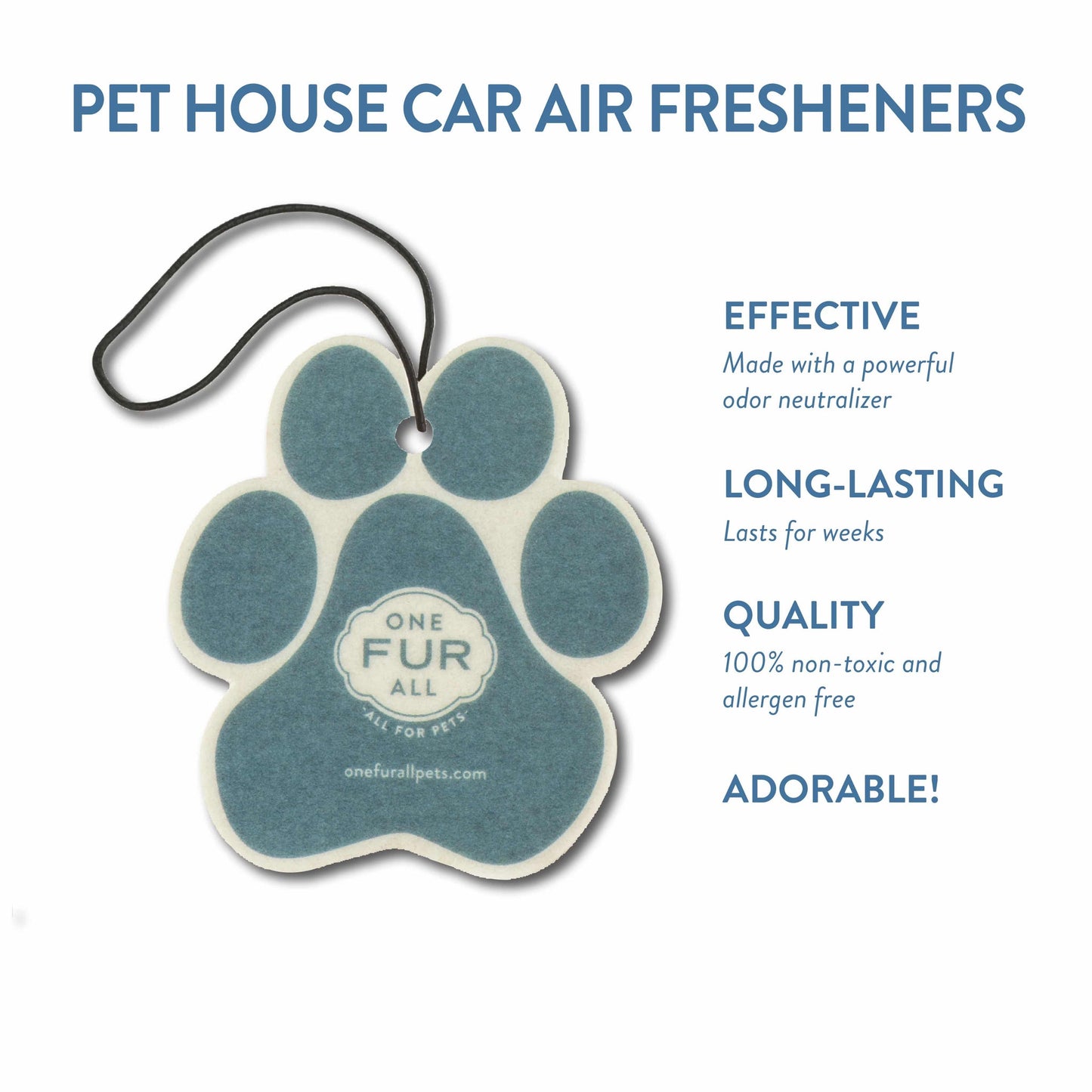 Pet House  Car Air Freshener Mediterranean Sea