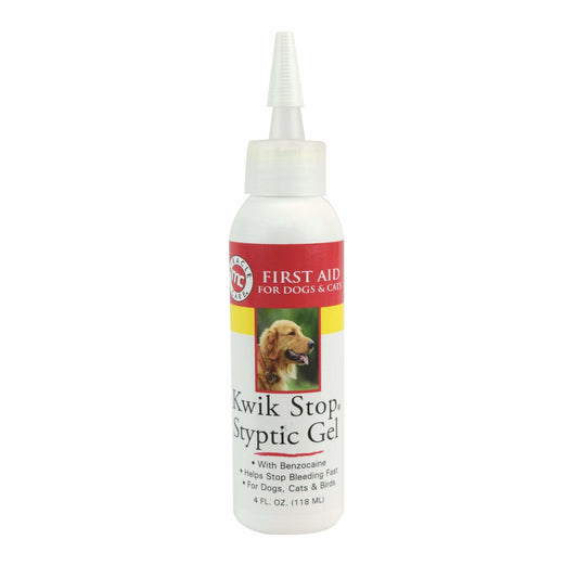 Kwik Stop Styptic Gel 4oz Controls Bleeding