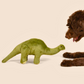 Fluff & Tuff Emily Brontosaurus Soft Dog Toy with Squeaker Machine Washable