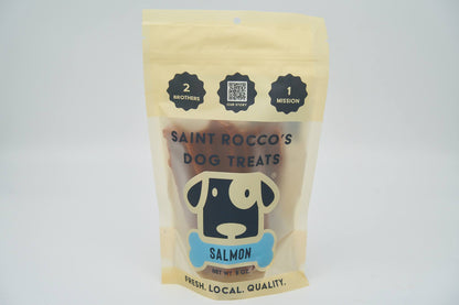 Saint Rocco's Salmon Crumb Free Treats for Dogs 8oz and 3oz