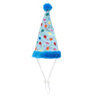 Birthday Party Hat & Toy All in One for Dogs-Blue-Boats n Barks