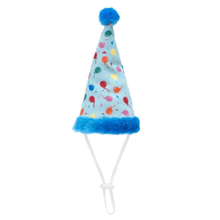 Birthday Party Hat & Toy All in One for Dogs-Blue-Boats n Barks
