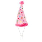Birthday Party Hat & Toy All in One for Dogs-Pink-Boats n Barks