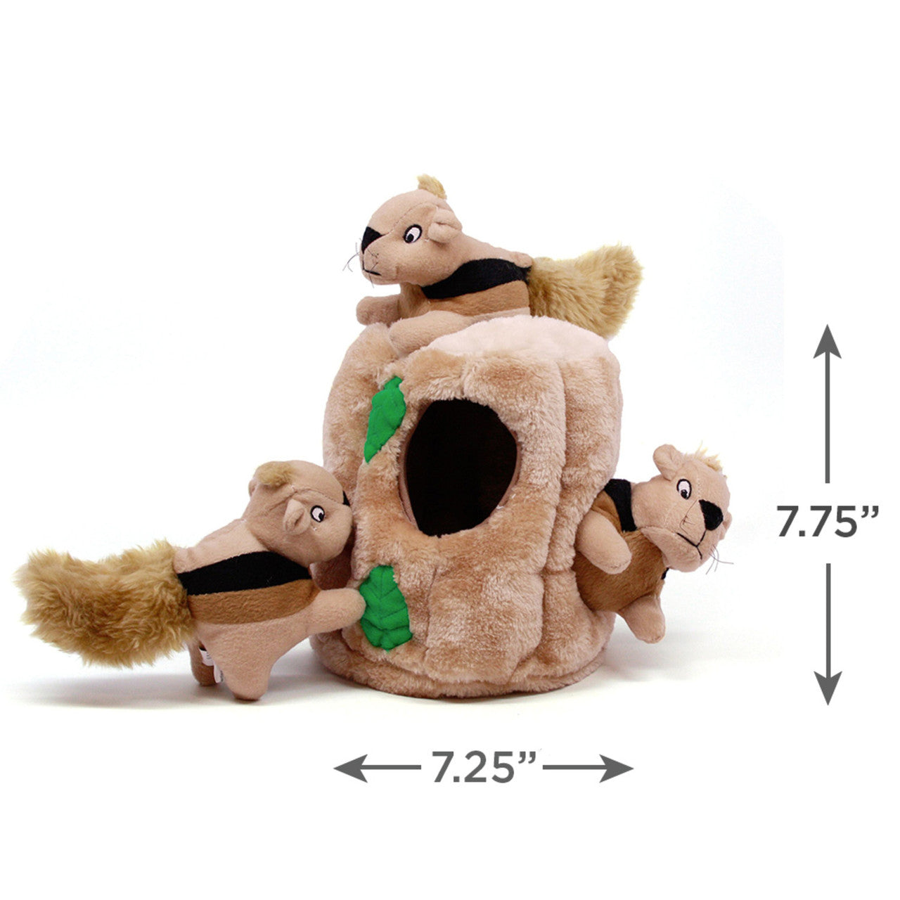 Squeaky Squirrels Hide a Toy Plush Dog Toy- Large