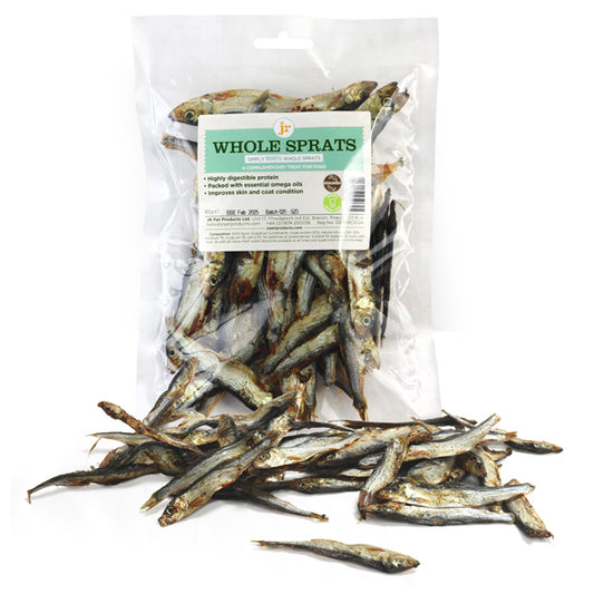 JR Pet Products Whole Baltic Sprats (fish) for Dogs 1kg