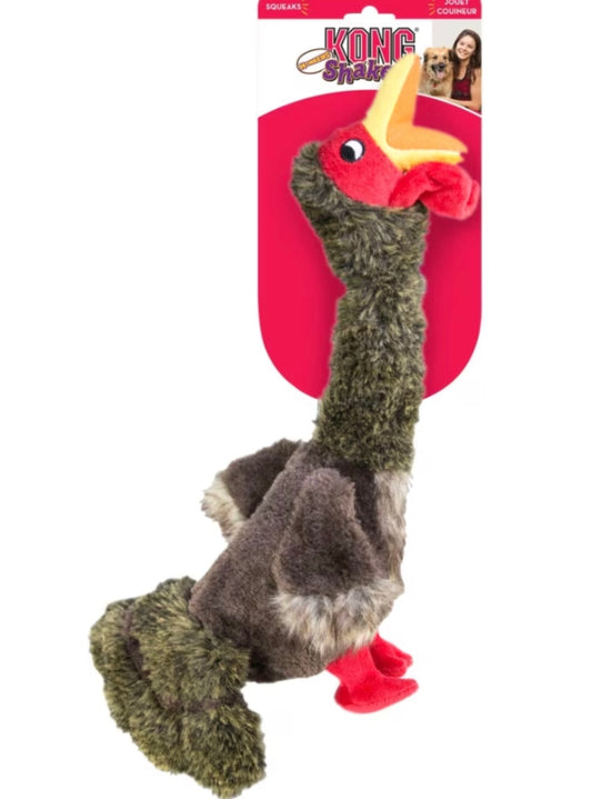 Kong Shakers Honkers Turkey Stuffed Toy for Dogs