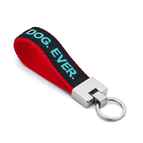 Key Ring Wristlet -  Fits over Most Wrists - Best Dog Ever