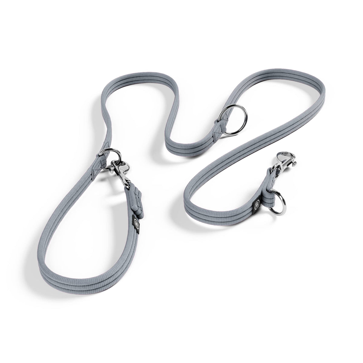 Bully Billows Multi-functional Double Ended Dog Lead with Stainless Clips 6ft long