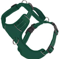 Baydog Chesapeake Bay Reflective  Dog Harness with Handle and 3 Attachment Rings