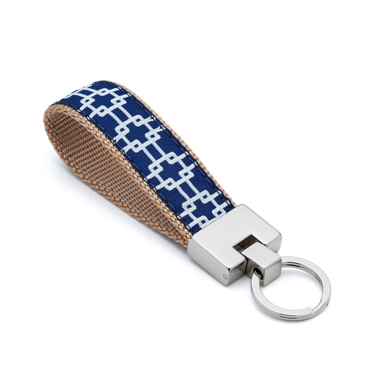 Key Ring Wristlet -  Fits over Most Wrists - Gridlock