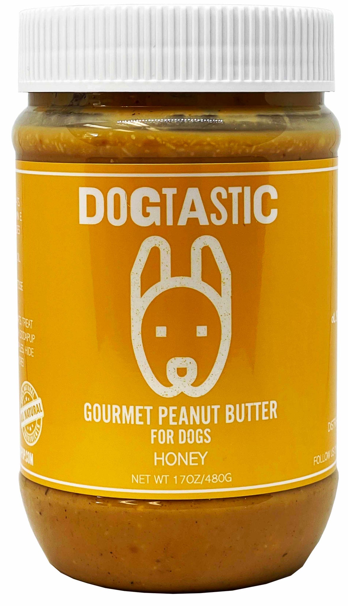 Gourmet Peanut Butter for Dogs-with Honey