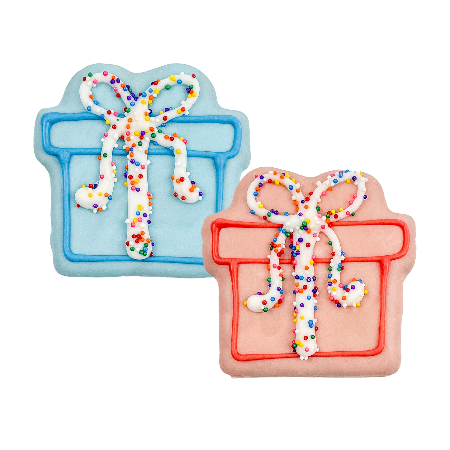 Birthday Presents Dog Cookie made by Bosco & Roxy's of Canada