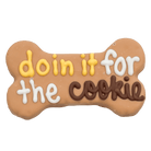 Doin' It for the Cookie 6" Bone Dog Cookie made by Bosco & Roxy's of Canada-Boats n Barks