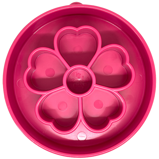 Flower eBowl Enrichment Slow Feeder Bowl for Dogs