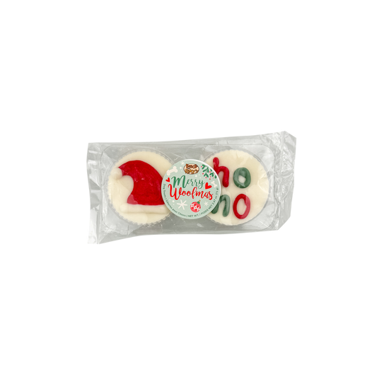 Christmas Pre-packaged Peanut Butter Treat Cups for Dogs (2/pack)