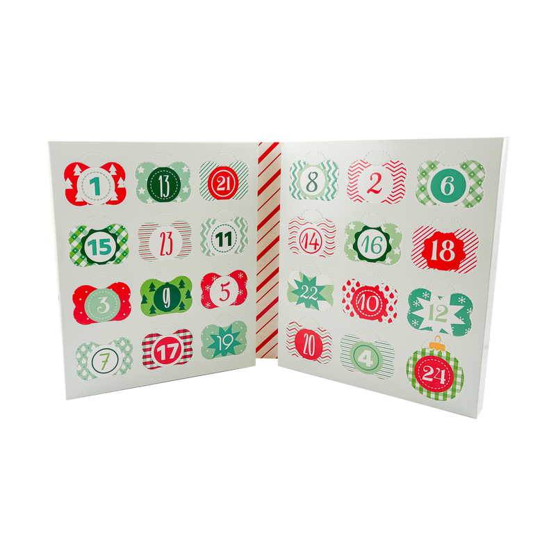 Essential Christmas Advent Calendar for Dogs (23 Dipped Bones & 1 Paw Cookie)