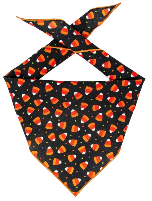 Halloween Candy Corn Bandana for Dogs