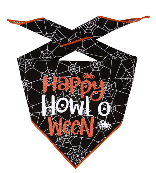 Halloween Happy Howl o Ween Bandana for Dogs