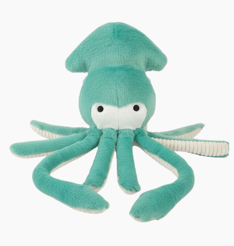 Fluff & Tuff Claude Squid Medium Plush Dog Toy (Squeakerless)