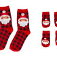 Christmas Human and Dog Sock Set Santa S/M