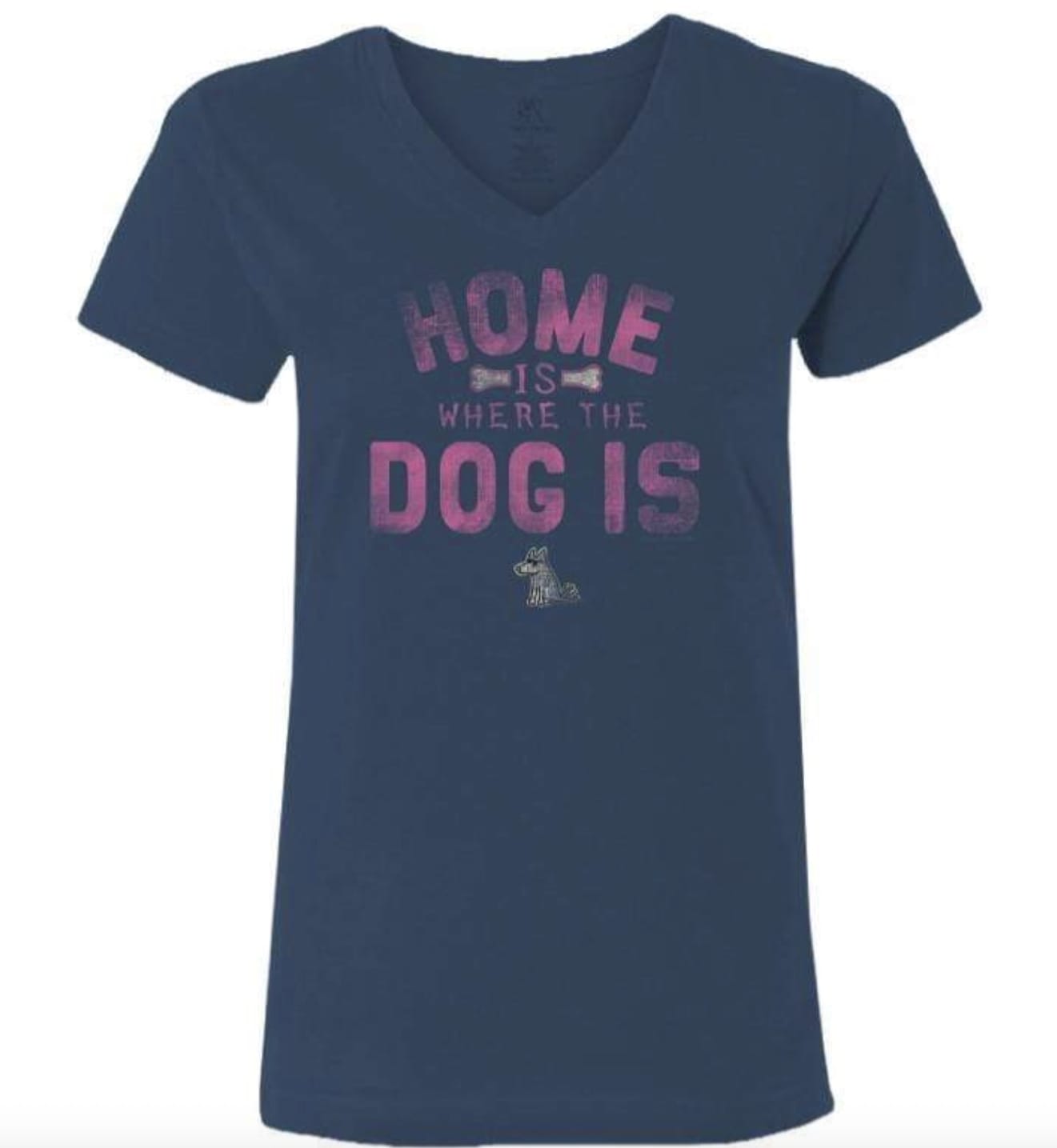 "Home is Where The Dog Is" T-Shirt For Humans-Boats n Barks