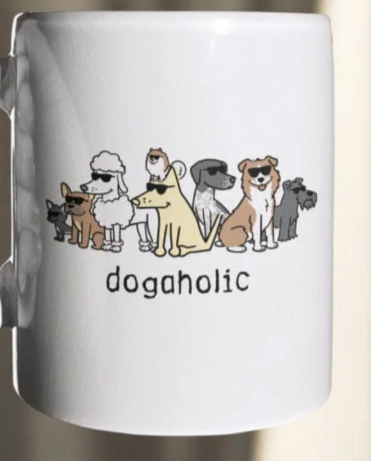 "Dogaholic" - Coffee Mug For Humans
