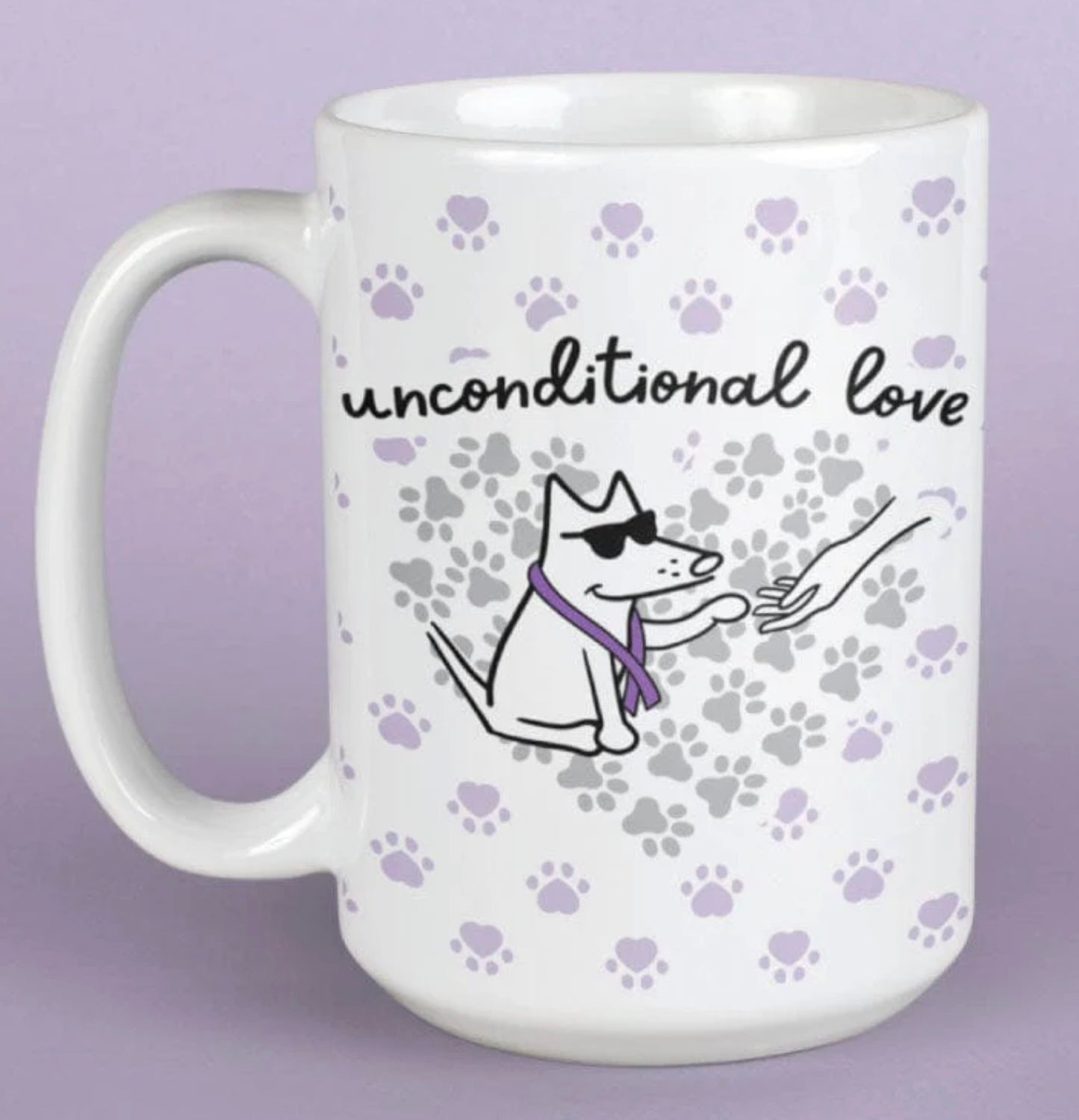 "Unconditional Love" Large Coffee Mug