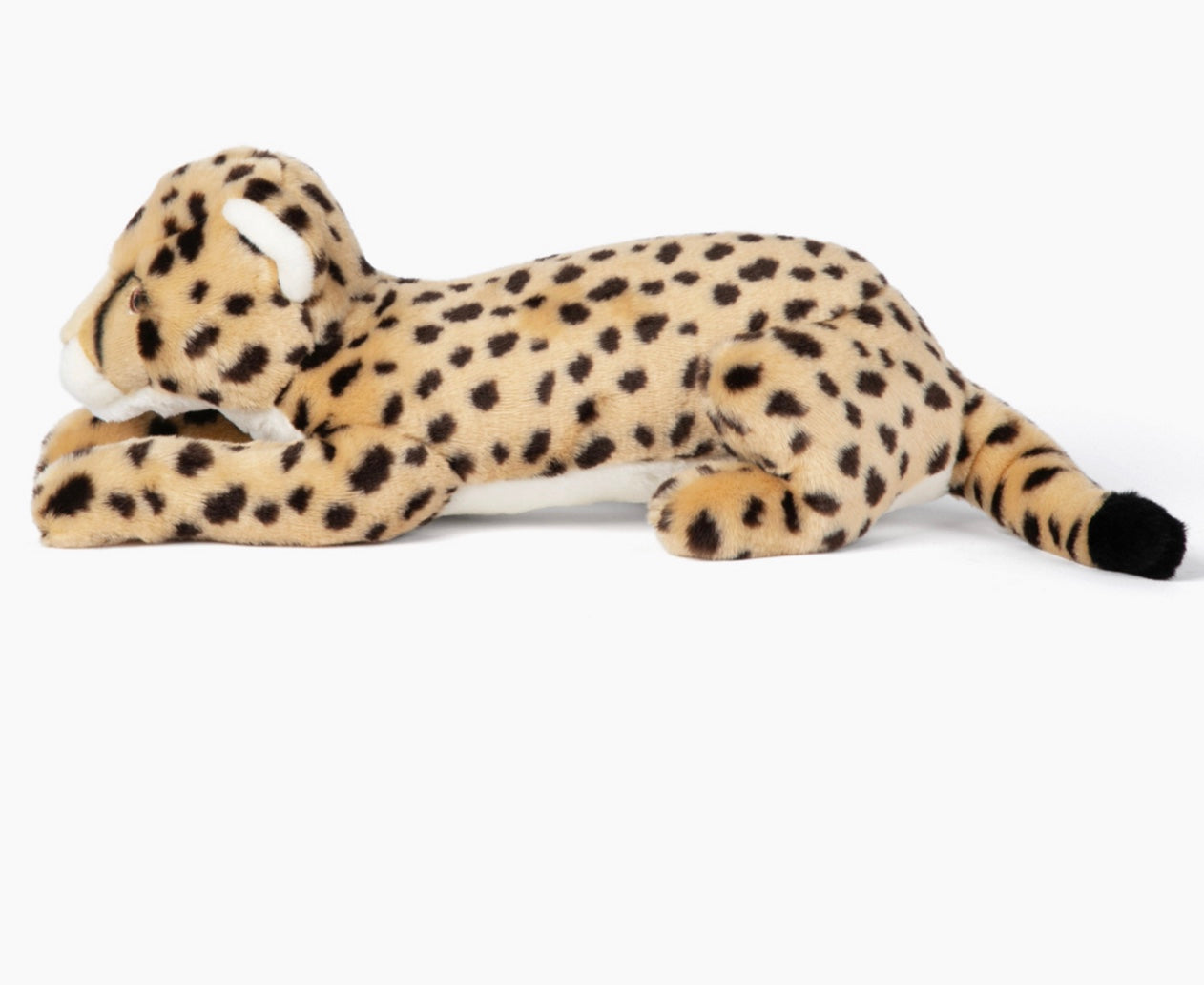Fluff & Tuff Kali Cheetah Soft Dog Toy with Squeaker Machine Washable