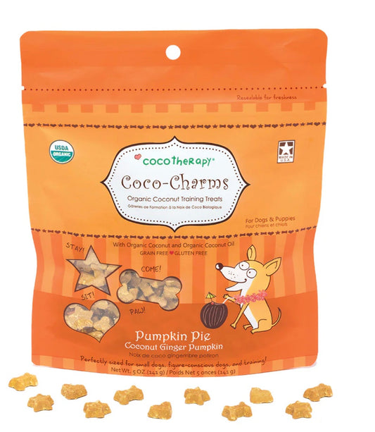 Coco-Charms Pumpkin Pie Treats for Dogs