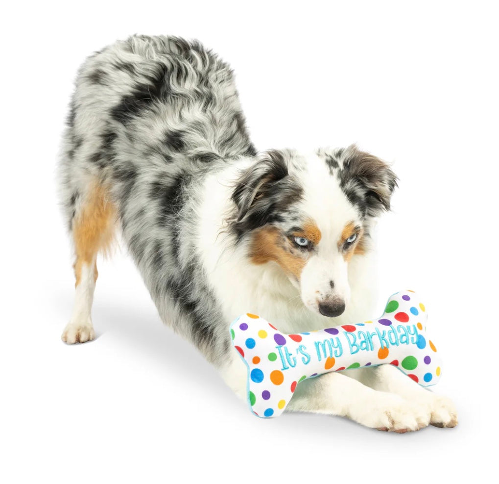 It'a My Barkday Bone For Dogs Machine Washable